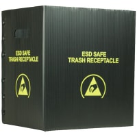 Protektive Pak TRASH RECEPTACLE; SMALL;12-1/2x10x14; 10 GAL