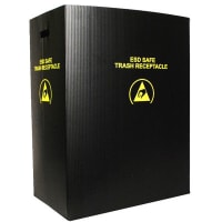 Protektive Pak TRASH RECEPTACLE; LARGE;21x12-3/4x28; 36 GAL