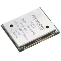 Pycom Pycom W01 3.3V BLE/WiFi Module, Bluetooth Low Energy (BLE), WiFi I2C, I2S, SPI, 