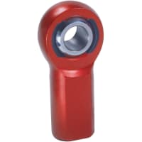 QA1 ROD END (A) ENDURA ALUM, F-L 1/4-1/4 STUD RED