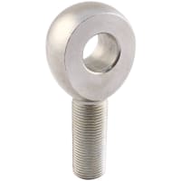 QA1 ROD EYE, .500 ID X 6.0" X 1/2-13 UNC, ZINC PLATED SPECIAL