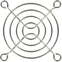 Qualtek Electronics Corp. Fan Guard, SAE 1008, 2.5 in., Nickel Chrome, 0.063 in. (Ring Material), 4