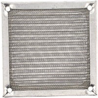 Qualtek Electronics Corp. Filter, 06 Series, 3-1/8 in. Fan, Aluminum, 3.30 in. H x 0.175 in. W