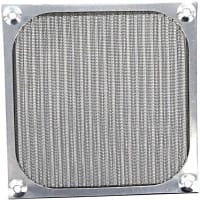 Qualtek Electronics Corp. Filter, 06 Series, 4-1/2 in. Fan, Aluminum, 4.68 in. H x 0.175 in. W