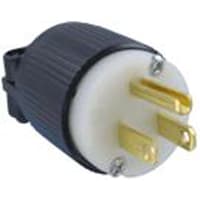 Qualtek Electronics Corp. Straight Blade Plug, 15 A/125 VAC, 5-15P, Screw Terminal, Cable Mount, Q Series