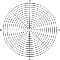 Qualtek Electronics Corp. WIRE FORM FAN GUARD (254mm)