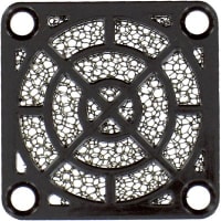 Qualtek Electronics Corp. Filter, Fan, Foam Filter Media, 1-1/2 in. Tube Axial Fans, Plastic