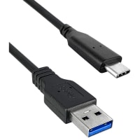 Qualtek Electronics Corp. USB Cable;3.1 Gen 1 A Male to USB 3.1 Gen 1 Type C Male;Shielded;5Gbps;1M(3.28')