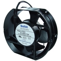 Qualtek Electronics Corp. AC Fan, 115V, 172x150x51mm, Obround, 172/189CFM, 62.1/51.8W, Terminals