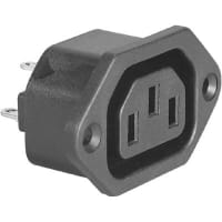 Qualtek Electronics Corp. Outlet Screw Mount 15 A 250 VAC gt 100 Megohms @ 500 VDC