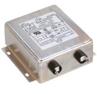 Qualtek Electronics Corp. Filter Multi-Purpose EMI 1 Ph Op-V 115/250VAC Curr 20A Chassis Mnt 848 Series