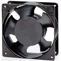 Qualtek Electronics Corp. AC Fan, Axial Ball 107cfm 119.5x38.5mm 48.1dBA, 115V FAA1-12038-A Series