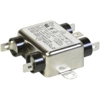 Qualtek Electronics Corp. Filter General Purpose EMI 1 Ph Op-V 115/250VAC Curr 3A Chassis Mnt 851 Series