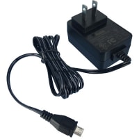 Qualtek Electronics Corp. Plug in Power Supply, 5VDC US, 1 Output, 2.1A, USB 2.0 Micro B Male Connector