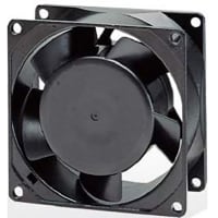 Qualtek Electronics Corp. AC Fan, Axial Ball 29.6cfm 31.6dBA, 230V 80 x 38 mm FAA1-08038 Series