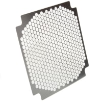 Qualtek Electronics Corp. Accessory, EMI Filter Shield, 120MM, Metal