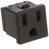 Qualtek Electronics Corp. NEMA 5-15R Power Outlet 15A/125VAC