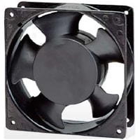 Qualtek Electronics Corp. AC Fan, Axial Ball 71.5cfm 119.5x38.5mm 37.9dBA, 115V FAA1-12038-A Series