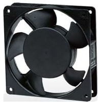 Qualtek Electronics Corp. AC Fan, Axial Dual Ball 71cfm 120x25mm 44.1dBA, 115V FAA1-12025 Series