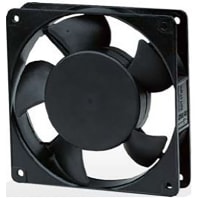 Qualtek Electronics Corp. AC Fan, Axial Dual Ball 71cfm 120x25mm 44.1dBA, 230V FAA1-12025 Series