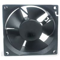 Qualtek Electronics Corp. AC Fan, Axial Dual Ball 39.5cfm 35.5dBA, 12V 80.5 x 32 mm FAD1-08032 Series