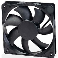 Qualtek Electronics Corp. AC Fan, Axial Ball 81.54cfm 120X25.5mm 38dBA, 12VDC FAD1-12025 Series