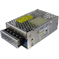 Qualtek Electronics Corp. Power Supply, AC-DC, 24V, 1.1A, 88-264V In, Enclosed, Pnl Mnt, Embedded, 26W, QPD Series