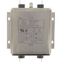 Qualtek Electronics Corp. Filter Multi-Purpose EMI 1 Ph Op-V 115/250VAC Curr 20A Chassis Mnt 849 Series