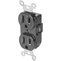 Qualtek Electronics Corp. Power Entry Modules, AC, OUTLET NEMA5-15R SCREW MNT DUPLX