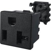 Qualtek Electronics Corp. NEMA 5-20R 20A 125VAC Snap-in Outlet