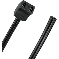 Qualtek Electronics Corp. Cord;Power;SPT-1;(18/2);Female;45Deg;Blunt Cut End;2 Cond SPT-1 Cbl;40