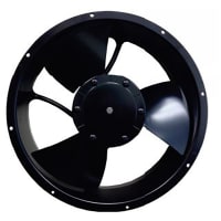 Qualtek Electronics Corp. AC Fan, Axial Ball 440cfm 254X89mm 52dBA, 230V FDA2-25489-SF Series