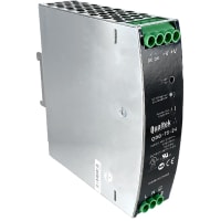 Qualtek Electronics Corp. Power Supply;AC/DC Converter;Enclosed;12V Output;75W;Din Rail