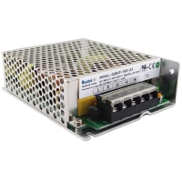 Qualtek Electronics Corp. Power Supply;AC/DC Converter;Enclosed;5V Output;100W;Chassis Mount