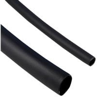 Qualtek Electronics Corp. Tubing;Heat Shrink;Dual Wall;Adhesive Lined;(3:1);Blk;ID 3/8