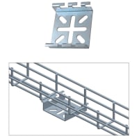 Quest Manufacturing SPIDER BRACKET, ZINC