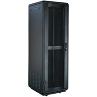 Quest Manufacturing 7' 45 RMS 27.5" X 42" BLACK 740 SERIES FLOOR ENCLOSURE