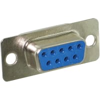 Quest Technology International, Inc. D-Sub Female Connector, 5 A, 500 VDC, 9 Pin, Solder Termination, DSC Series