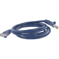 Quest Technology International, Inc. Patch Cord, RJ45 Plug x 2, Cat5E, 5Ft., Blue, UL Stds