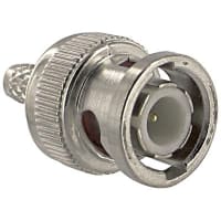 Quest Technology International, Inc. Crimp 3 Piece 75 Ohms Straight RG-58 BNC Male