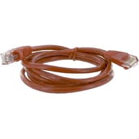 Quest Technology International, Inc. Patch Cord, RJ45 Plug x 2, Cat5E, 5Ft., Red, UL Stds, For local area network