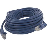 Quest Technology International, Inc. Patch Cord, RJ45 Plug x 2, Cat5E, 25Ft., Blue, UL Stds