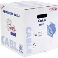 Quest Technology International, Inc. Multiconductor Cable, Cat 6, 23 AWG, Solid, UL Listed, CMR, Ethernet Series