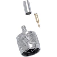 Quest Technology International, Inc. N Connector N Male Brass RG58 cable