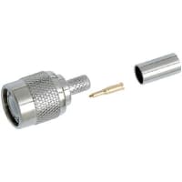 Quest Technology International, Inc. Connector TNC Male Silver Plated