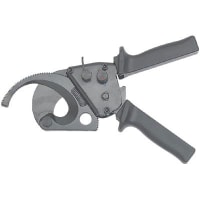 Quest Technology International, Inc. Cutter, Steel, Round Cable, Ratchet, Cuts up to 100 PA, 11.2"x3.5" (284mmx88mm)