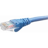 Quest Technology International, Inc. Patch Cord, RJ45 Plug x 2, Cat6, 25Ft., Blue, UL Stds, Non Booted