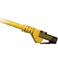 Quest Technology International, Inc. Patch Cord, RJ45 Plug x 2, Cat6, 7Ft., Yellow, UL Stds, Non Booted