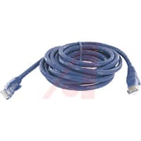 Quest Technology International, Inc. 50 FT CAT-6 BLUE SNAGLESS/MOLDED PATCH CORD