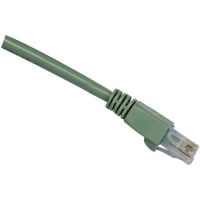 Quest Technology International, Inc. Patch Cord, RJ45 Plug x 2, Cat5E, 3Ft., Green, UL Stds, Non Booted